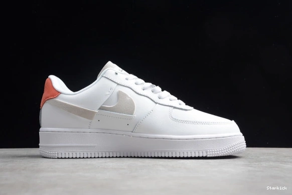 Air (W) 1 White LX Force 898889-103 Vandalised 0106